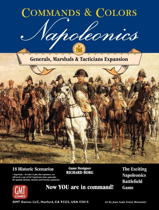 Commands and Colors: Napoleonics - Generals, Marshals & Tacticians (anglais)