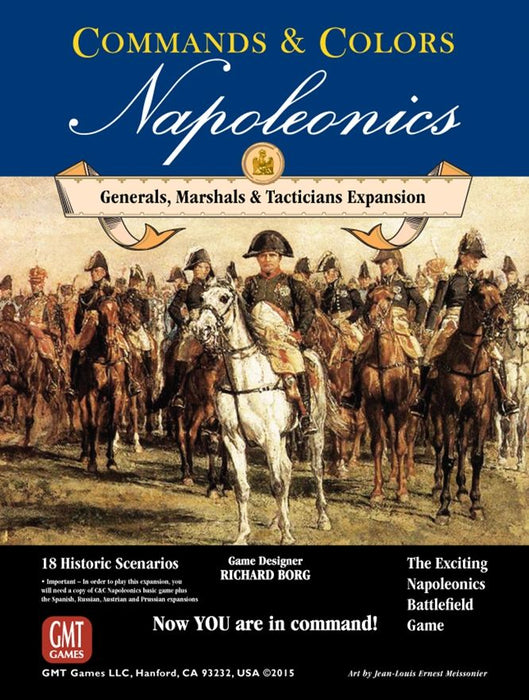 Commands and Colors: Napoleonics - Generals, Marshals & Tacticians (anglais)