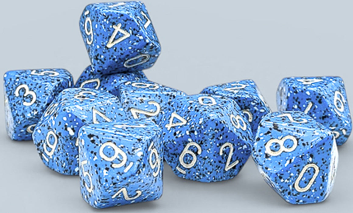 Speckled: Set de 10 dés 10 - Ocean Stone