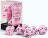 Speckled: Set de 7 dés polyhédriques - Pink