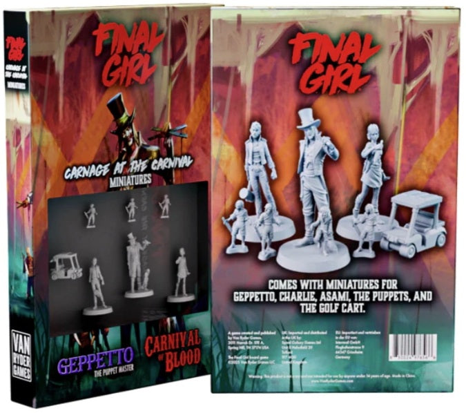 Final Girl: Carnage at the Carnival Miniatures (anglais)
