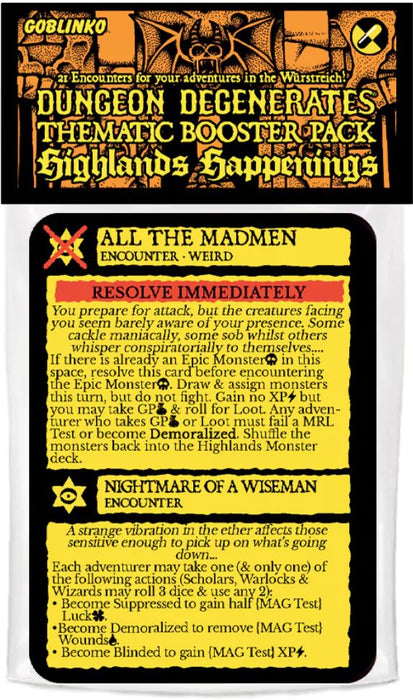 Dungeon Degenerates: Highlands Happenings (anglais)