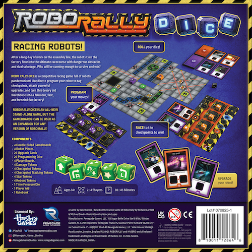 Robo Rally Dice (anglais)