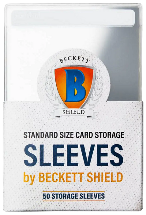 Beckett Shield: Protecteurs Semi-Rigides (Paquet de 50)