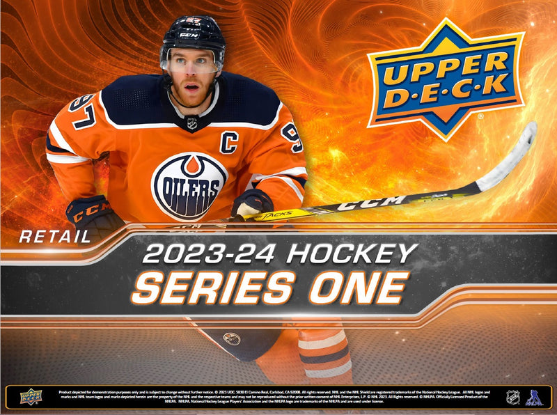 2023-24 Hockey - Upper Deck Series 1 - Kit de démarrage - Retail (anglais)