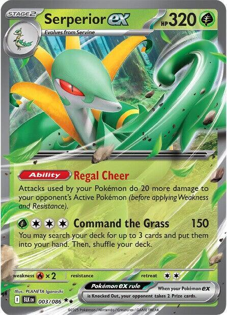 Serperior ex (003/086) - SBB  - Double Rare - Holofoil