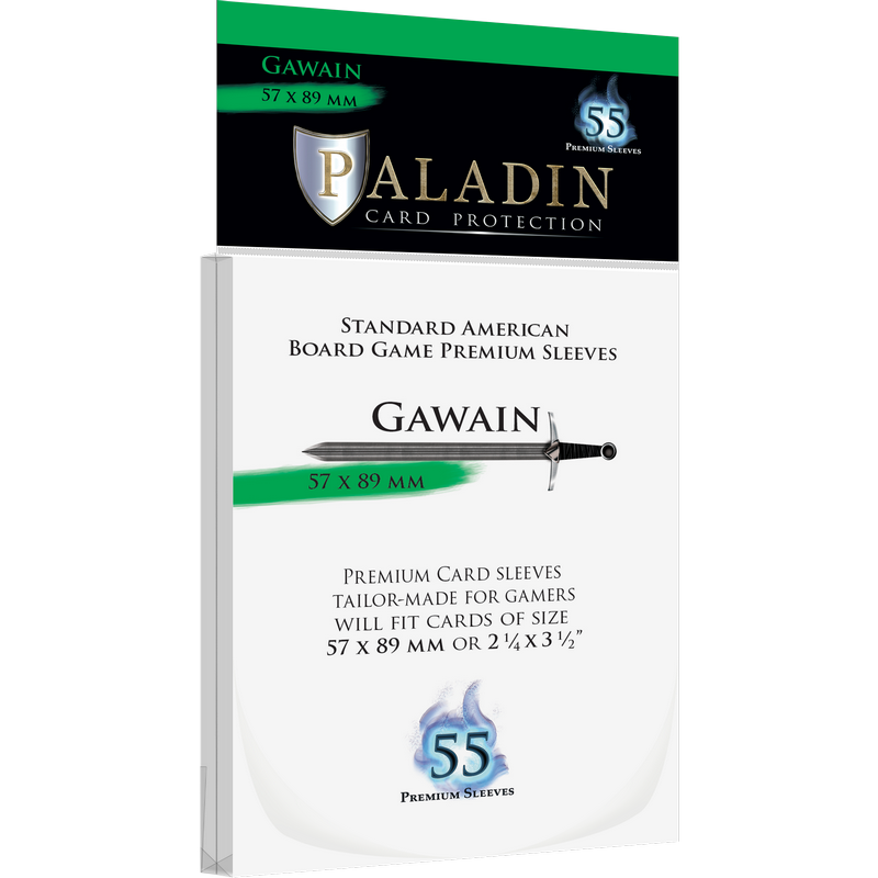 Protecteurs de cartes: Paladin Premium Gawain - 57mm x 89mm