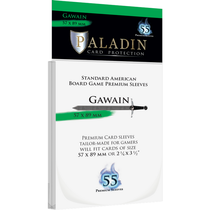 Protecteurs de cartes: Paladin Premium Gawain - 57mm x 89mm