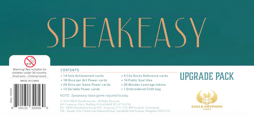 Speakeasy: Upgrade Pack (English)
