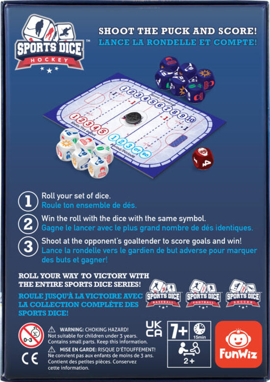Sport Dice: Hockey (multilingue)
