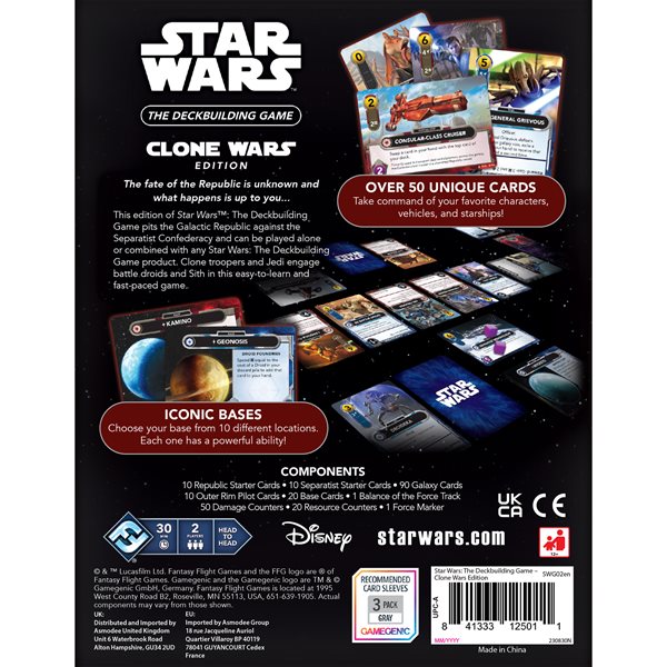 Star Wars: The Deck-Building Game - Clone Wars (English)