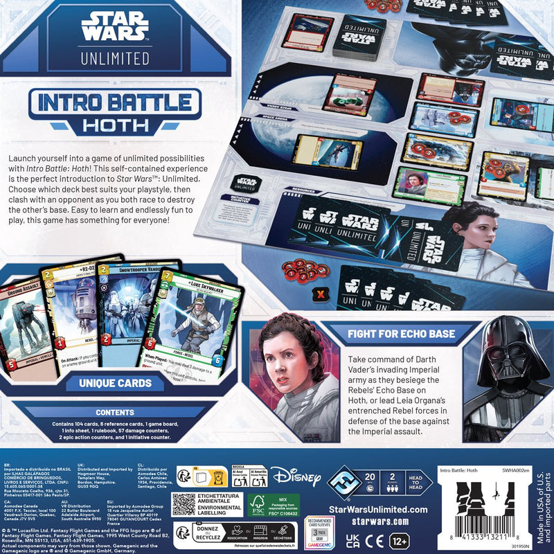 Star Wars: Unlimited - Intro Battle - Hoth (English)