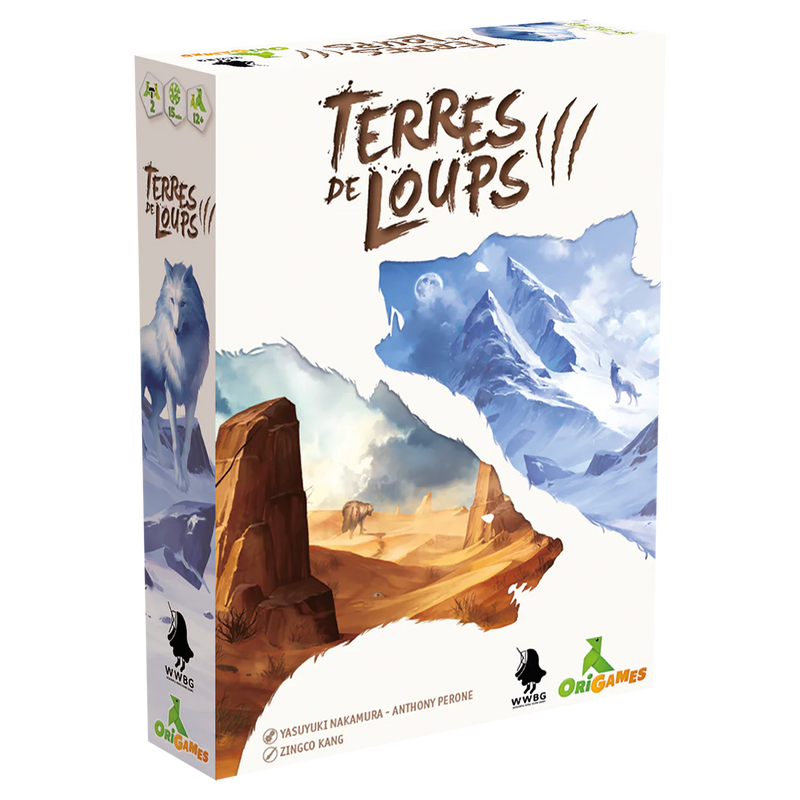 Terres de Loups (français) ***Boîte avec dommages majeurs***
