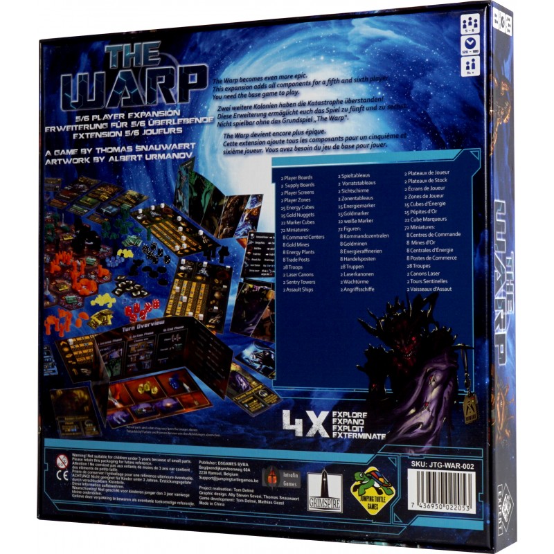 The Warp: 5-6 joueurs (français)