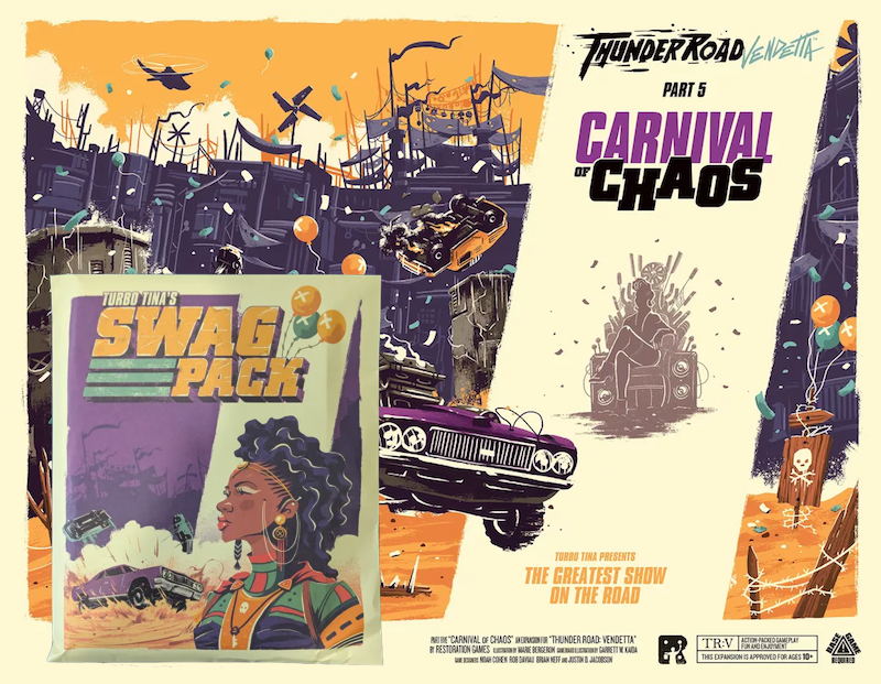 Thunder Road Vendetta: Carnival of Chaos + Turbo Tina's Swag Pack (anglais)