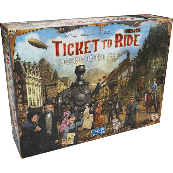 Ticket to Ride: Legacy - Legends of the West (English)