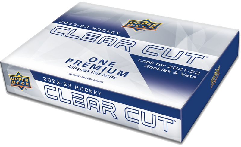 2021-22 & 2022-23 Hockey - Upper Deck Clear Cut - Boîte - Hobby (anglais)