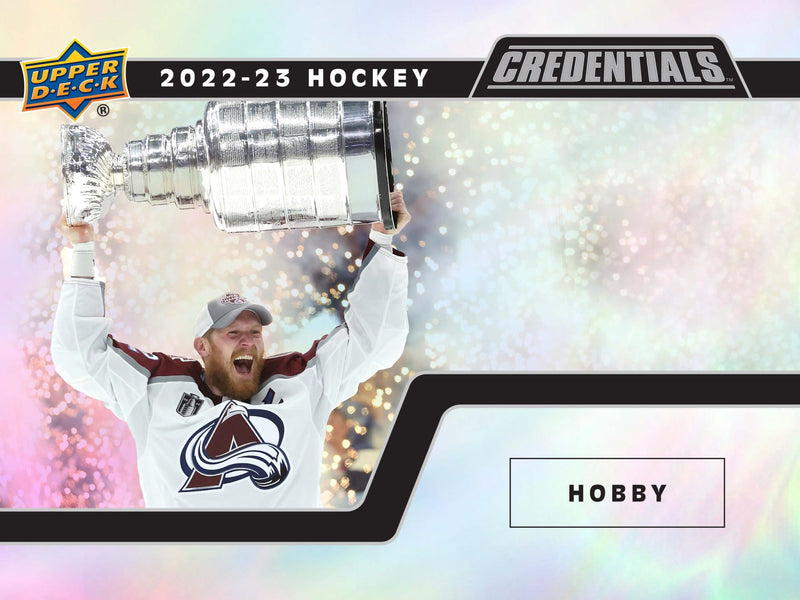 2022-23 Hockey - Upper Deck Credentials - Boîte - Hobby (anglais)