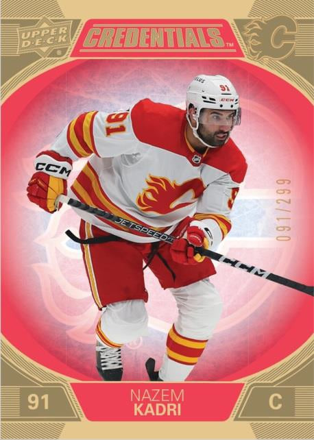 2022-23 Hockey - Upper Deck Credentials - Boîte - Hobby (anglais)