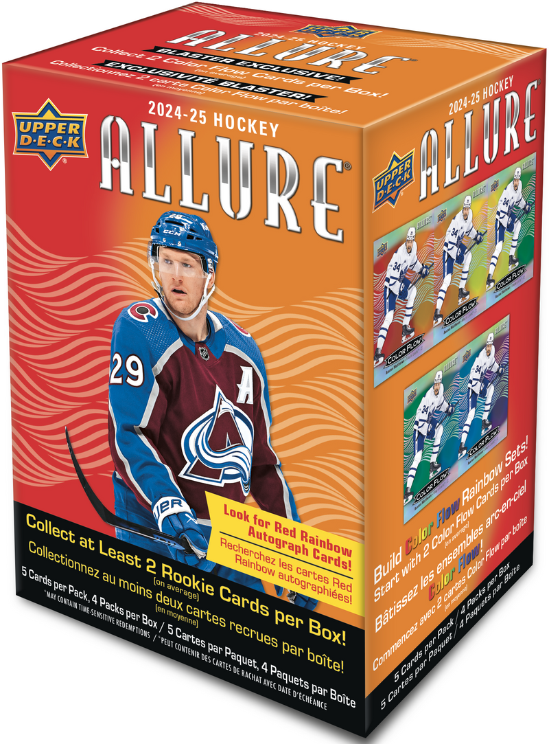 2024-25 Hockey - Upper Deck Allure - Blaster - Retail (anglais)