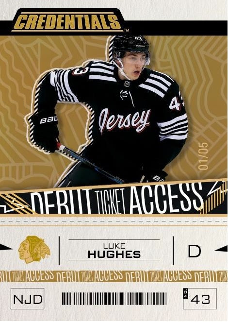 2023-24 Hockey - Upper Deck Credentials - Boîte - Hobby (anglais)