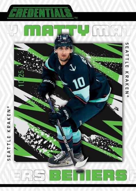 2023-24 Hockey - Upper deck Credentials - Box - Hobby (English)