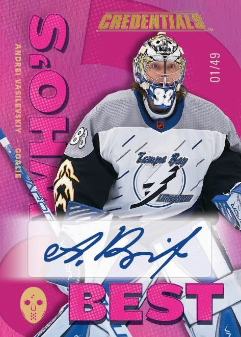 2023-24 Hockey - Upper Deck Credentials - Boîte - Hobby (anglais)
