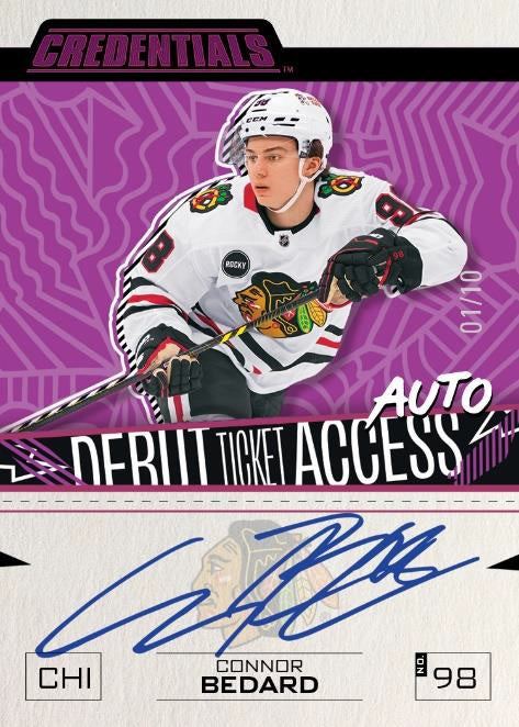 2023-24 Hockey - Upper Deck Credentials - Boîte - Hobby (anglais)