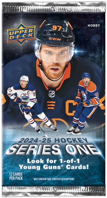 2024-25 Hockey - Upper Deck Series 1 - Boîte - Hobby (anglais)