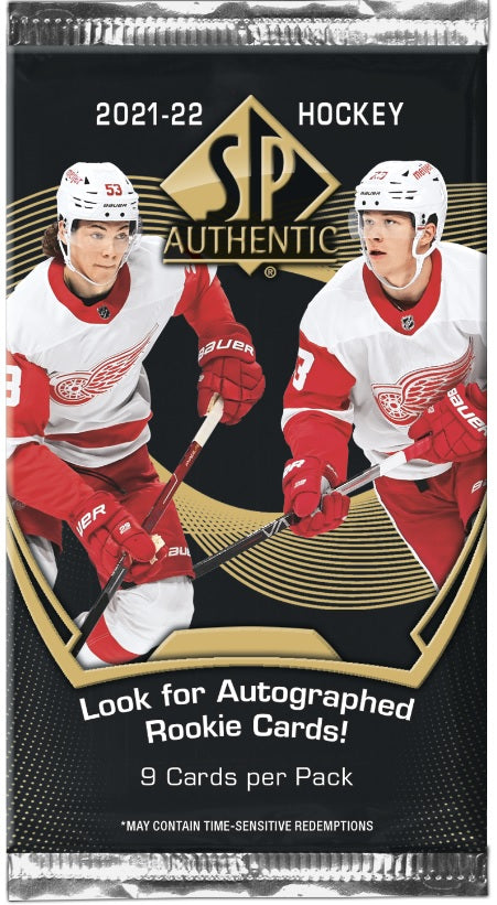 2021-22 Hockey - Upper Deck SP Authentic - Boîte - Hobby (anglais)