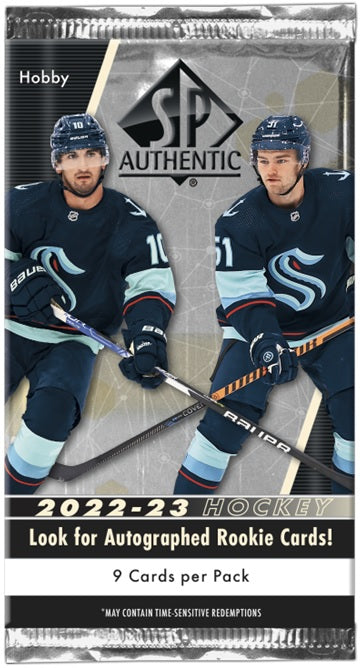 2022-23 Hockey - Upper Deck SP Authentic - Boîte - Hobby (anglais)