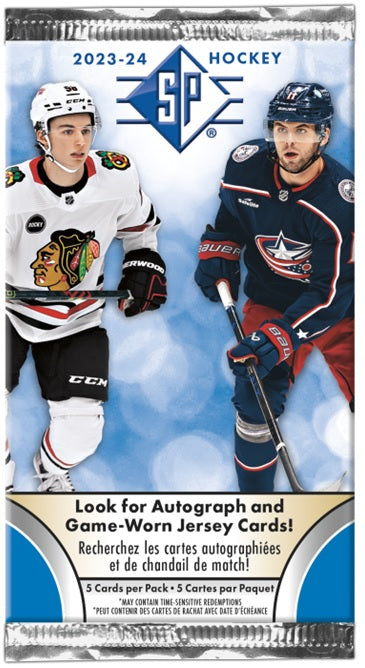 2023-24 Hockey - Upper Deck SP - Blaster - Retail (anglais)