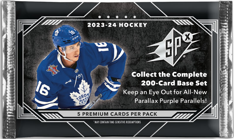 2023-24 Hockey - Upper Deck SPx - Boîte - Hobby (anglais)