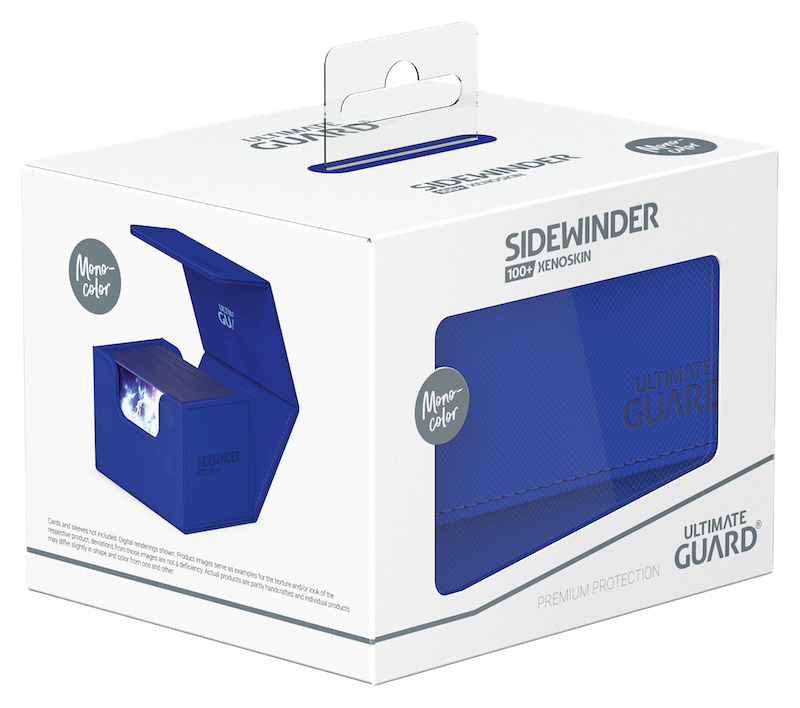 Ultimate Guard: Deck Case Sidewinder 100+ - Bleu
