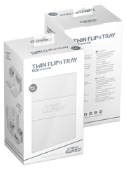 Ultimate Guard: Deck Case Twin Flip and Tray 200+ - Blanc