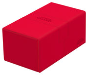Ultimate Guard: Deck Case Twin Flip and Tray 200+ - Rouge