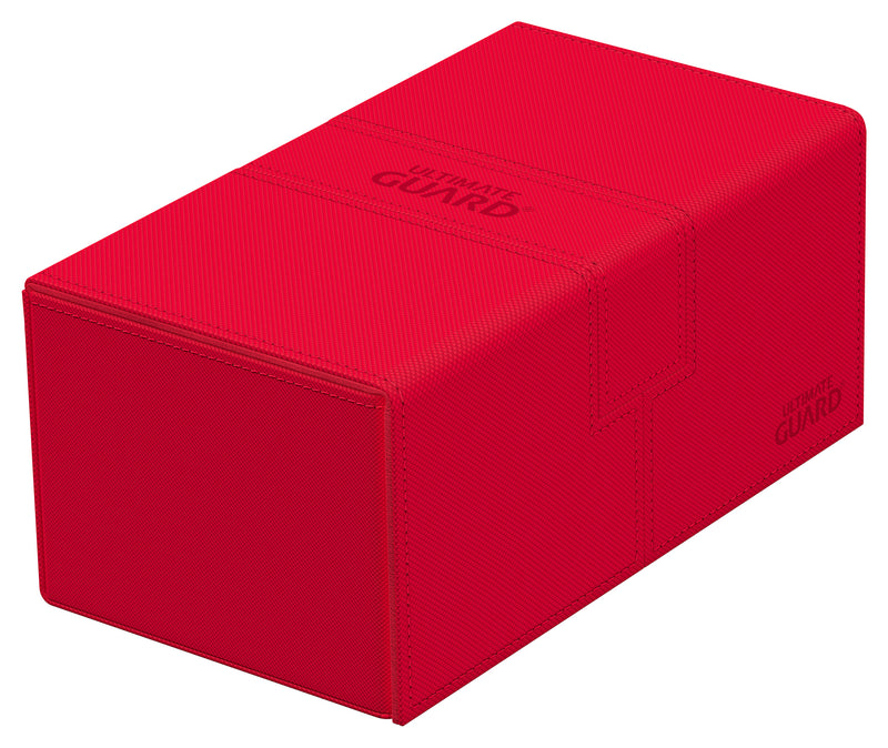 Ultimate Guard: Deck Case Twin Flip and Tray 200+ - Rouge