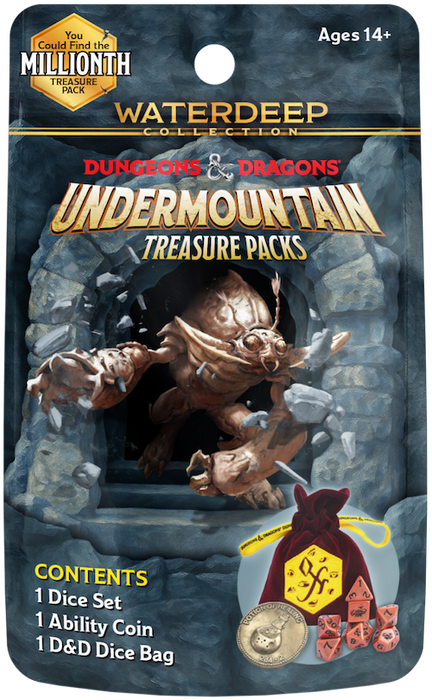 Undermountain Treasure Packs (ensemble de 7 dés)