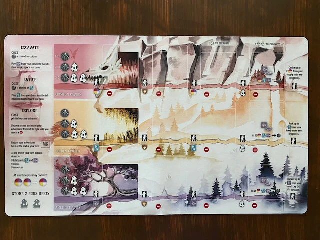 Wyrmspan: Playmat (anglais)