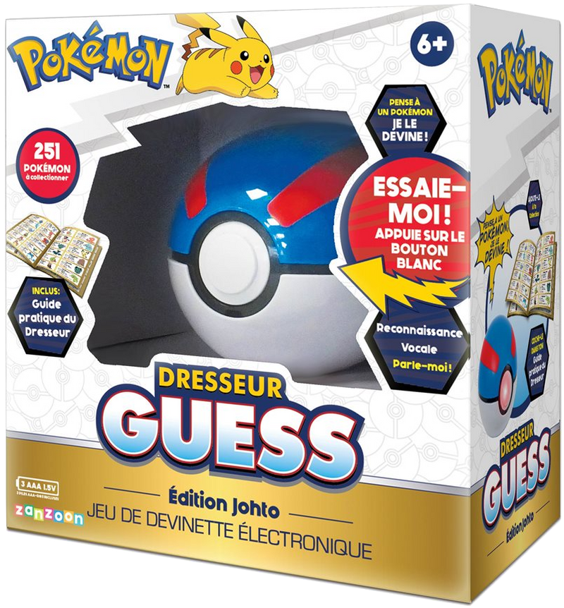 Pokémon Dresseur Guess: Édition Johto (français)