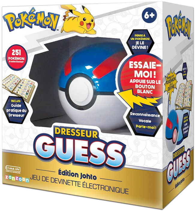 Pokémon Dresseur Guess: Édition Johto (French)