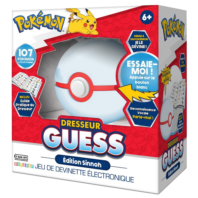 Pokémon Dresseur Guess: Édition Sinnoh (French)