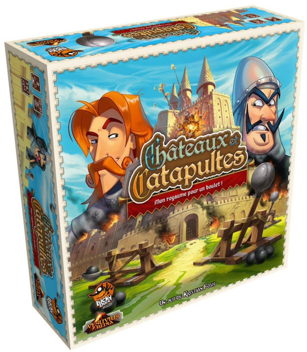Châteaux et Catapultes (français) - Boîte Endommagée 001