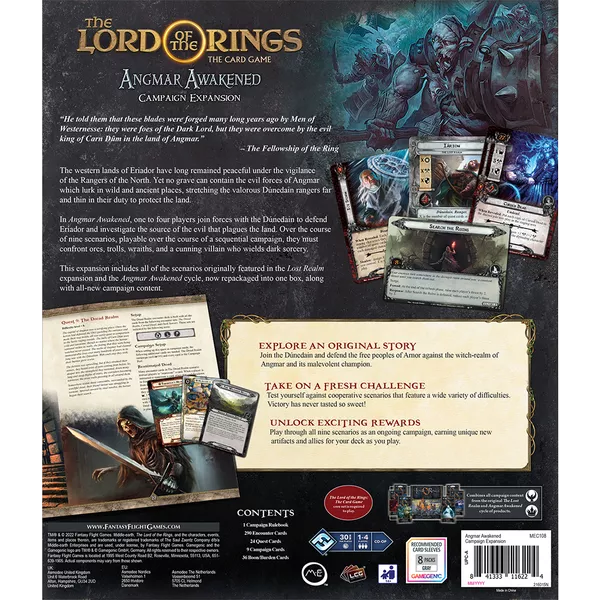 The Lord of the Rings: JCE - The Awakening of Angmar - Campaign Extension (French)