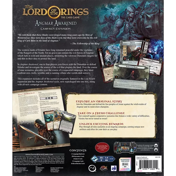 The Lord of the Rings: LCG - Angmar Awakened - Campaign Expansion (English)