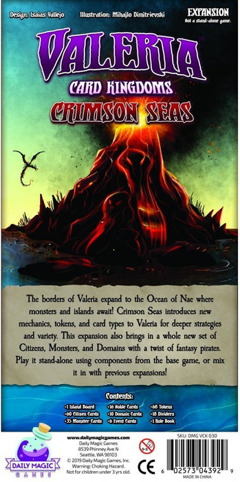 Valeria: Card Kingdoms - Crimson Seas - 2nd Edition (English)