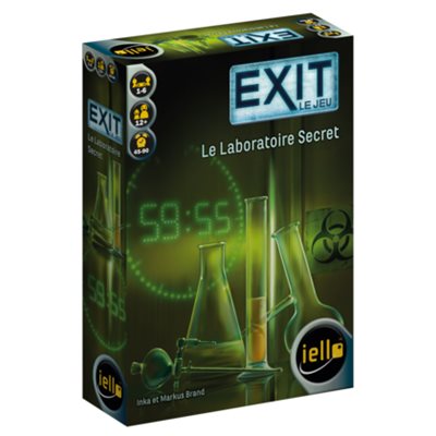 Exit: Le Jeu [3] - Le Laboratoire Secret (French)