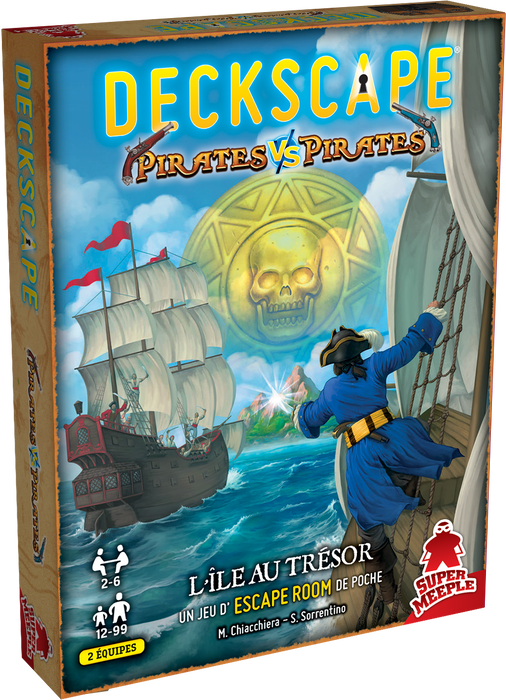 Deckscape [8]: Pirates vs Pirates - L'Île au Trésor (français)