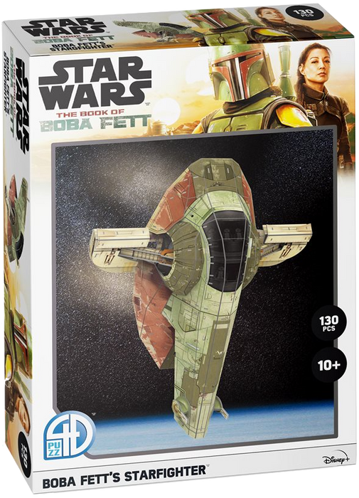 Star Wars: The Book of Boba Fett - Boba Fett's Starfighter (3D - 130 pièces)