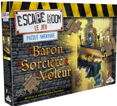 Puzzle Escape 2: Le Baron, la sorcière et le voleur (French)
